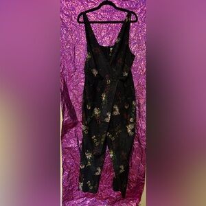 ASOS Black Dress with Vibrant Print